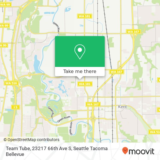 Mapa de Team Tube, 23217 66th Ave S