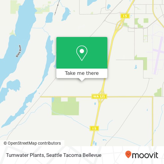 Mapa de Tumwater Plants, 8902 Blomberg St SW