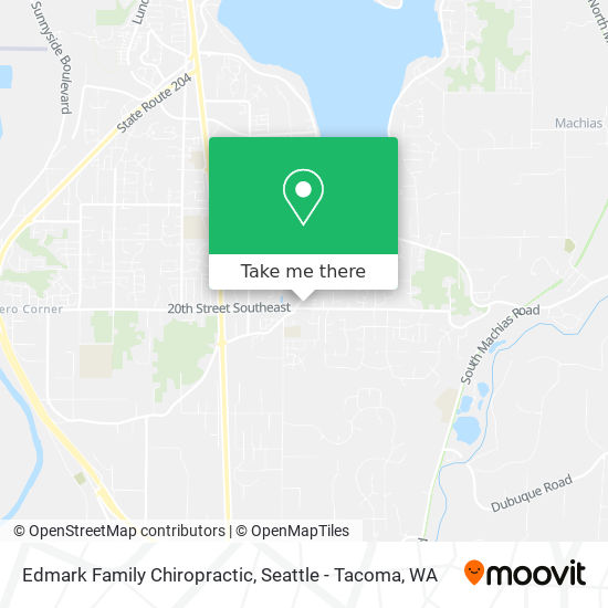 Edmark Family Chiropractic map