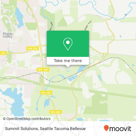 Summit Solutions, 25357 SE 279th Pl map