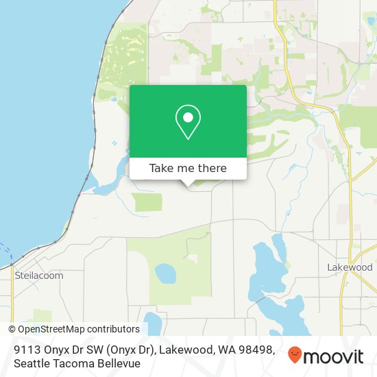 9113 Onyx Dr SW (Onyx Dr), Lakewood, WA 98498 map