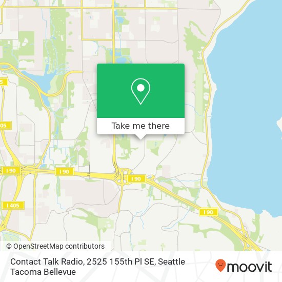 Contact Talk Radio, 2525 155th Pl SE map