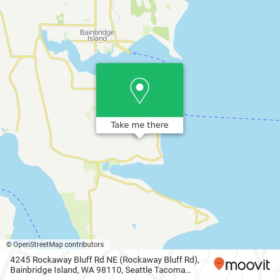 4245 Rockaway Bluff Rd NE (Rockaway Bluff Rd), Bainbridge Island, WA 98110 map