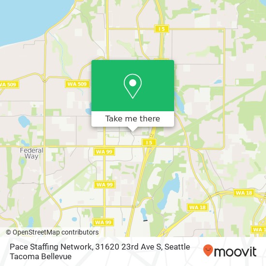 Pace Staffing Network, 31620 23rd Ave S map