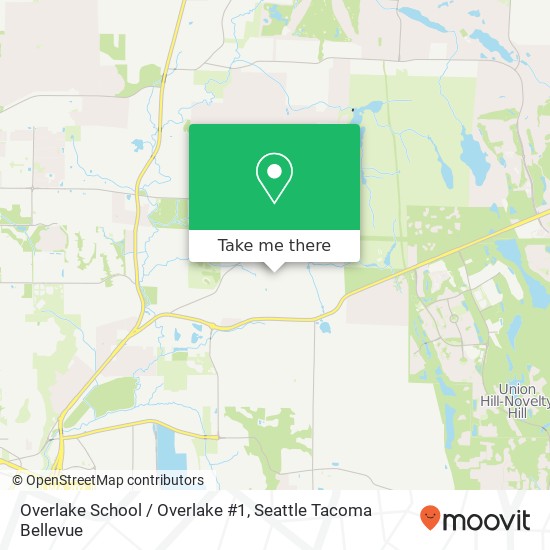 Overlake School / Overlake #1 map