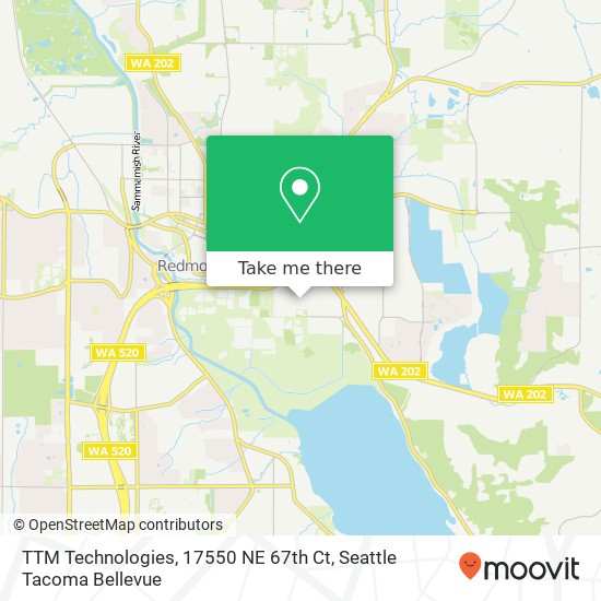 TTM Technologies, 17550 NE 67th Ct map