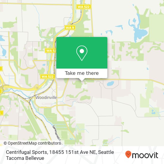Centrifugal Sports, 18455 151st Ave NE map
