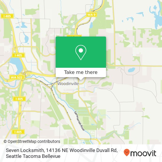 Seven Locksmith, 14136 NE Woodinville Duvall Rd map