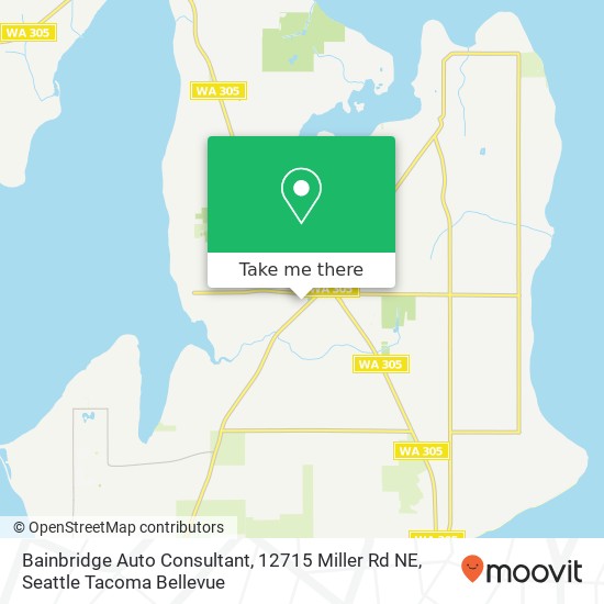 Bainbridge Auto Consultant, 12715 Miller Rd NE map