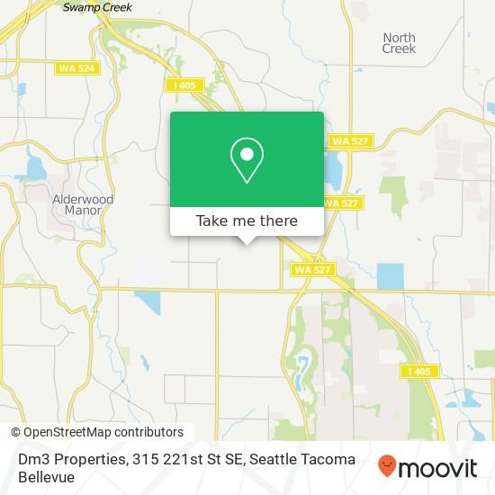 Mapa de Dm3 Properties, 315 221st St SE