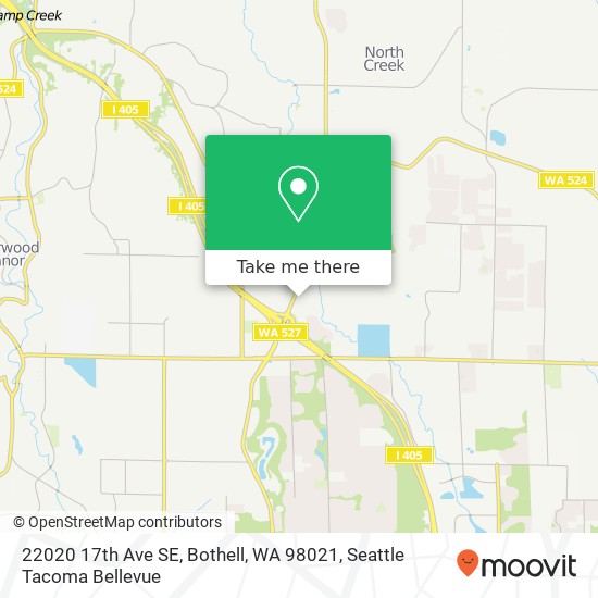 22020 17th Ave SE, Bothell, WA 98021 map