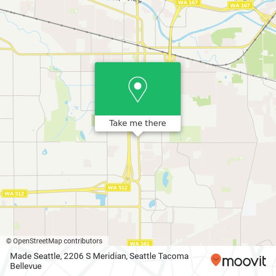 Mapa de Made Seattle, 2206 S Meridian