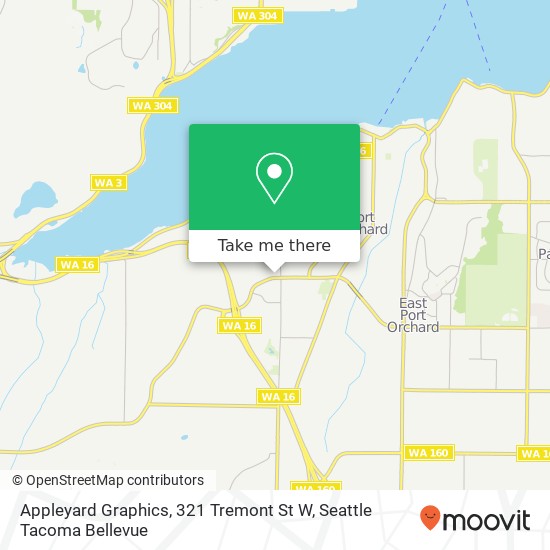 Mapa de Appleyard Graphics, 321 Tremont St W