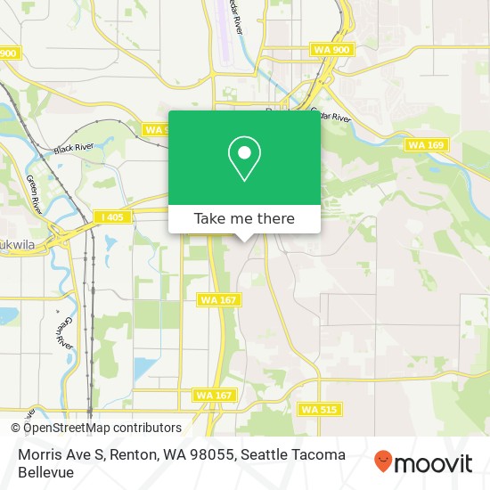 Morris Ave S, Renton, WA 98055 map