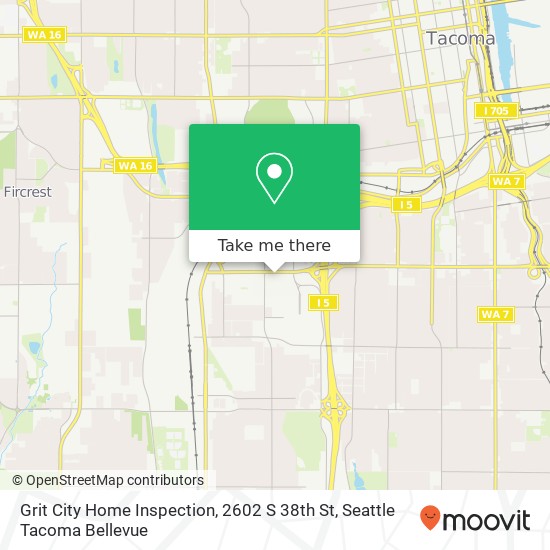 Mapa de Grit City Home Inspection, 2602 S 38th St