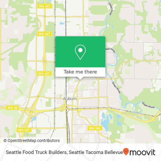 Seattle Food Truck Builders map
