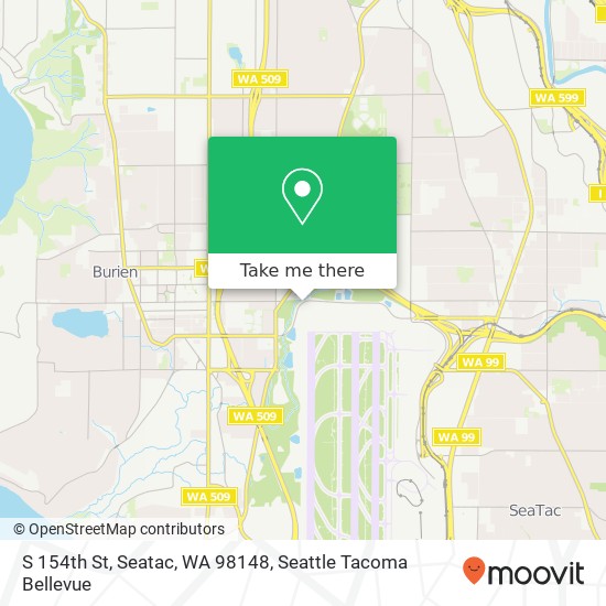 S 154th St, Seatac, WA 98148 map