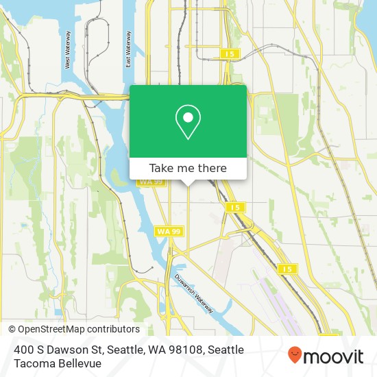 400 S Dawson St, Seattle, WA 98108 map