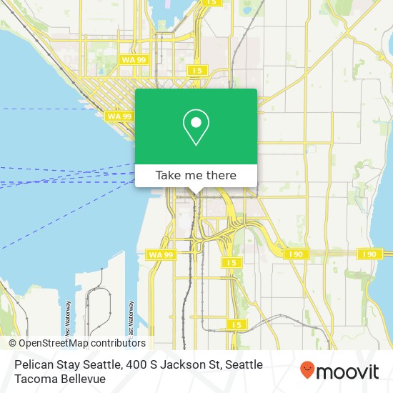 Pelican Stay Seattle, 400 S Jackson St map