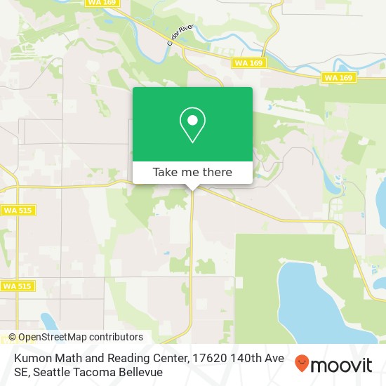 Kumon Math and Reading Center, 17620 140th Ave SE map