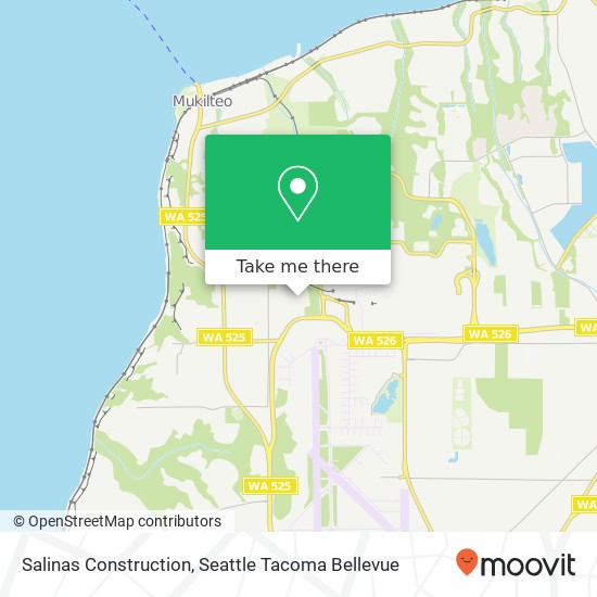 Salinas Construction map