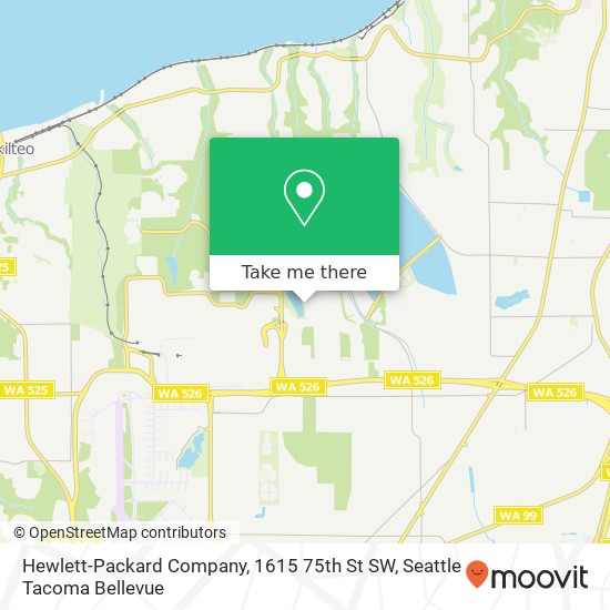 Mapa de Hewlett-Packard Company, 1615 75th St SW