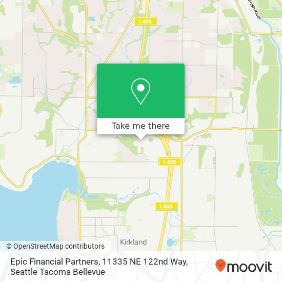 Epic Financial Partners, 11335 NE 122nd Way map