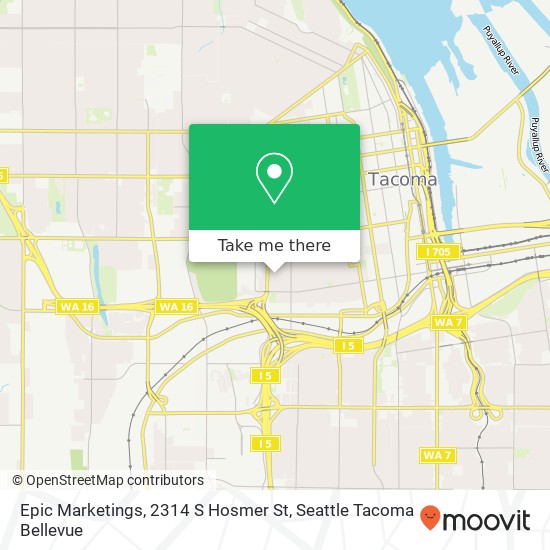 Mapa de Epic Marketings, 2314 S Hosmer St