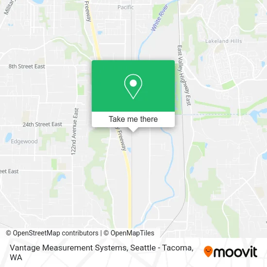 Mapa de Vantage Measurement Systems