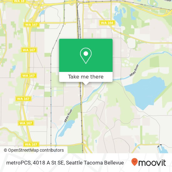 metroPCS, 4018 A St SE map