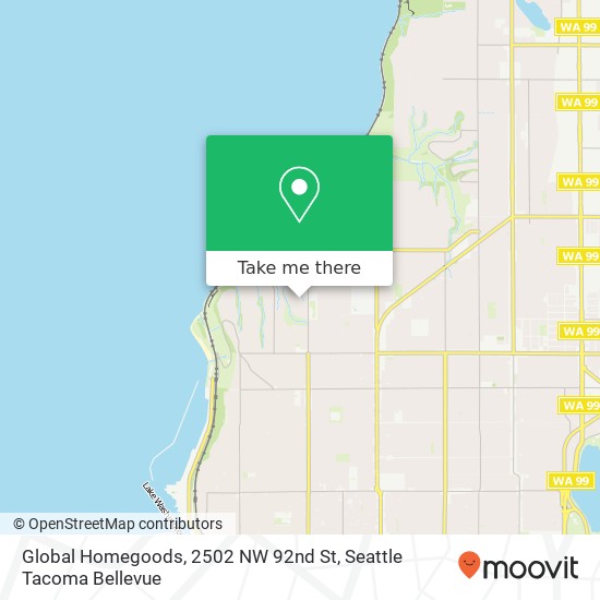 Global Homegoods, 2502 NW 92nd St map