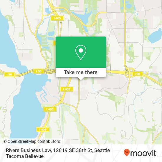 Rivers Business Law, 12819 SE 38th St map