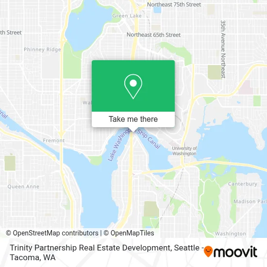 Trinity Partnership Real Estate Development map
