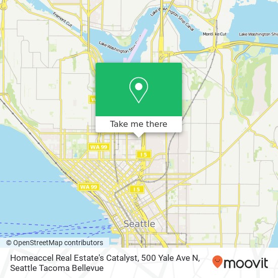 Homeaccel Real Estate's Catalyst, 500 Yale Ave N map