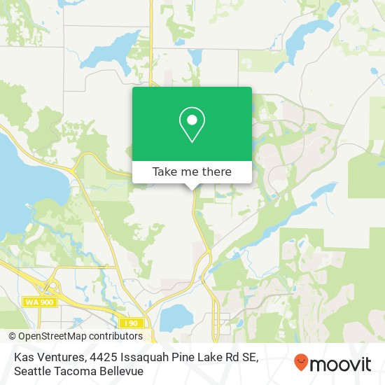 Mapa de Kas Ventures, 4425 Issaquah Pine Lake Rd SE