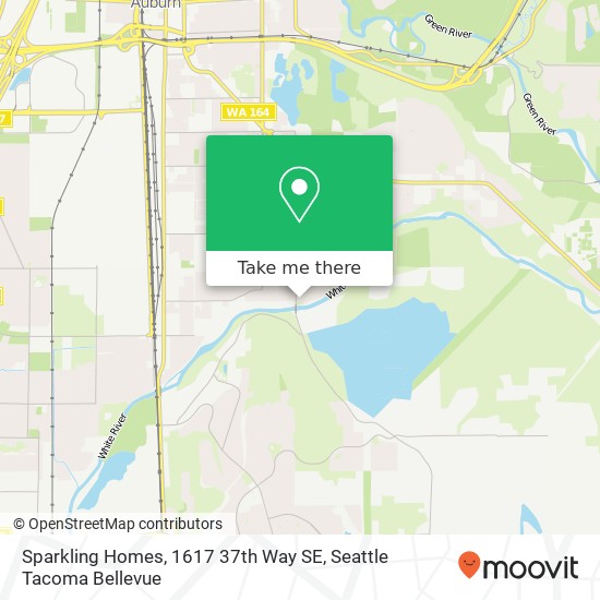 Sparkling Homes, 1617 37th Way SE map