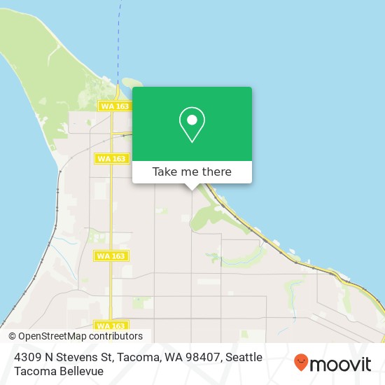 4309 N Stevens St, Tacoma, WA 98407 map