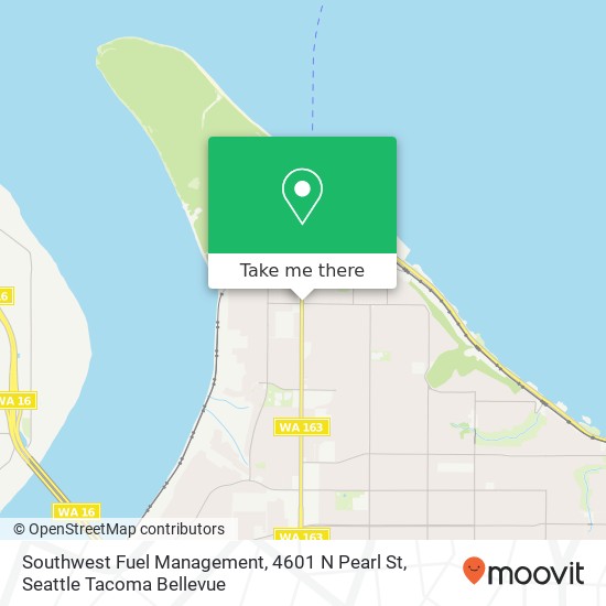 Mapa de Southwest Fuel Management, 4601 N Pearl St