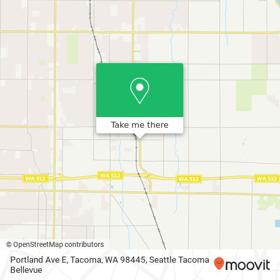 Portland Ave E, Tacoma, WA 98445 map