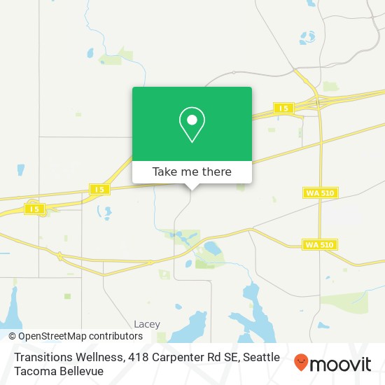 Transitions Wellness, 418 Carpenter Rd SE map