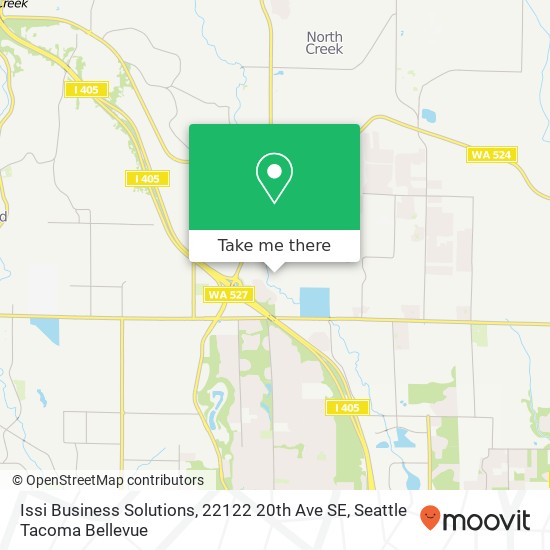 Issi Business Solutions, 22122 20th Ave SE map