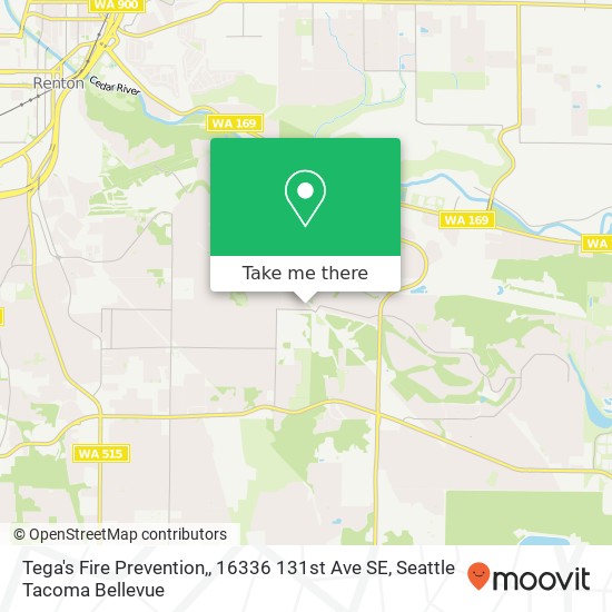 Tega's Fire Prevention,, 16336 131st Ave SE map