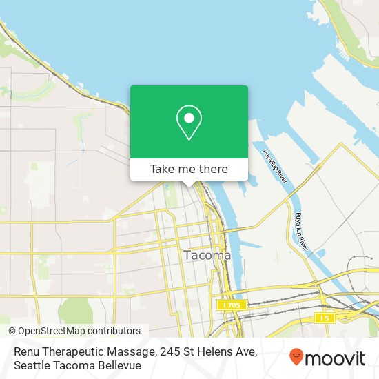 Mapa de Renu Therapeutic Massage, 245 St Helens Ave