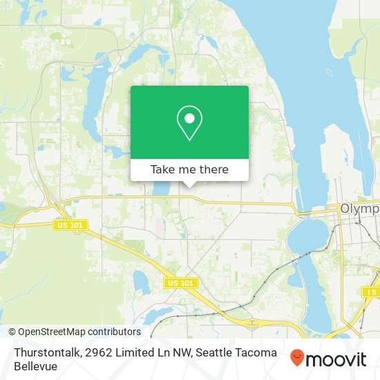 Mapa de Thurstontalk, 2962 Limited Ln NW