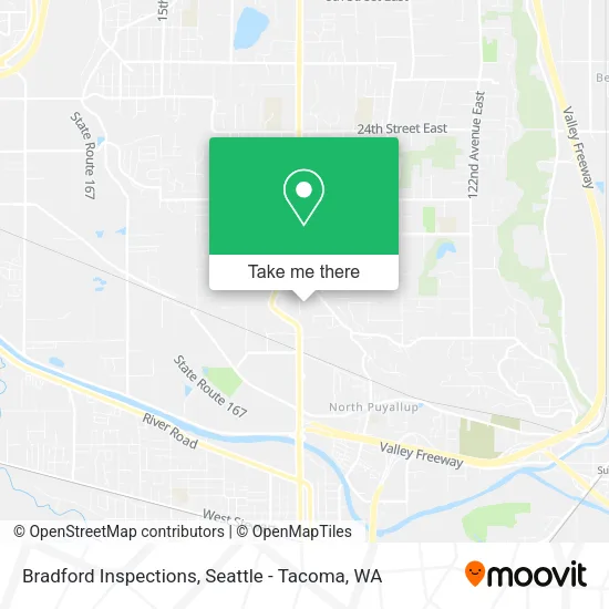 Mapa de Bradford Inspections