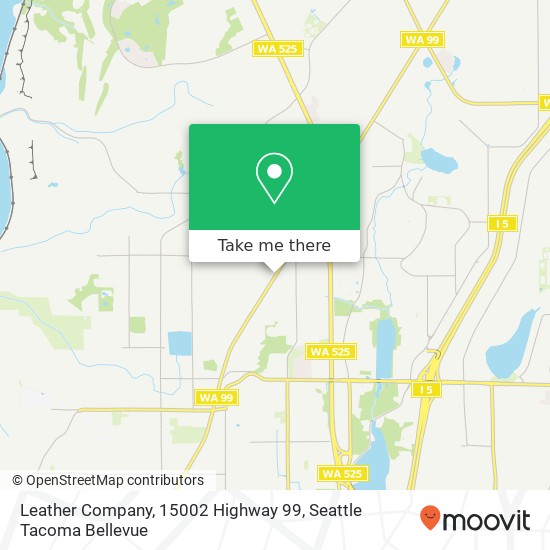 Leather Company, 15002 Highway 99 map