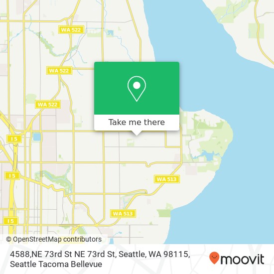 4588,NE 73rd St NE 73rd St, Seattle, WA 98115 map