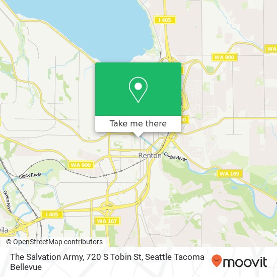 Mapa de The Salvation Army, 720 S Tobin St