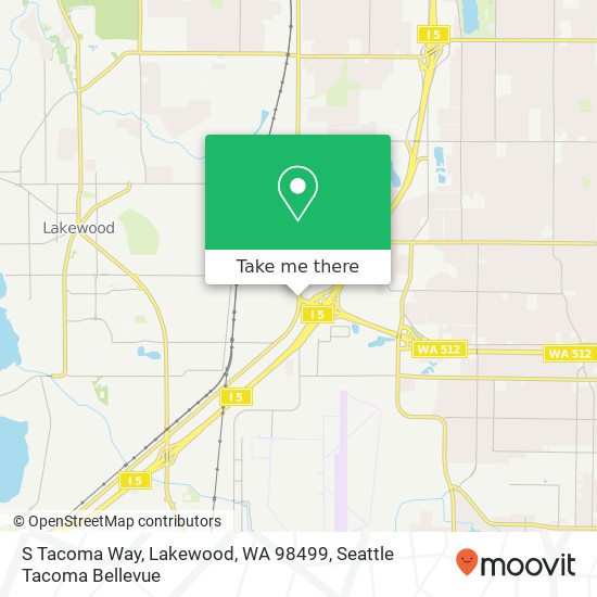 S Tacoma Way, Lakewood, WA 98499 map