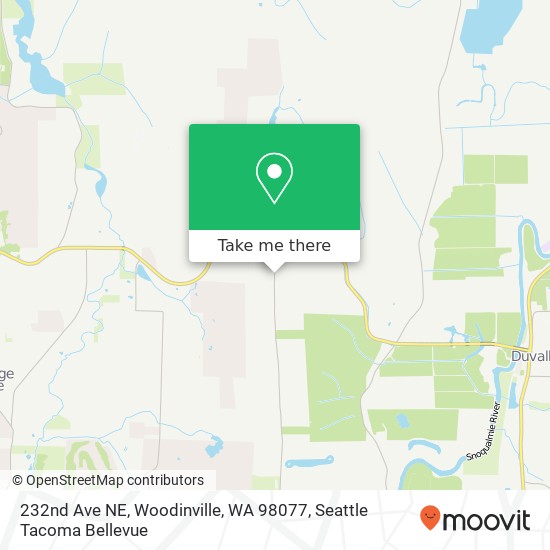 Mapa de 232nd Ave NE, Woodinville, WA 98077